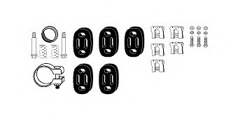 HJS 82 14 1742 Mounting Kit, exhaust system